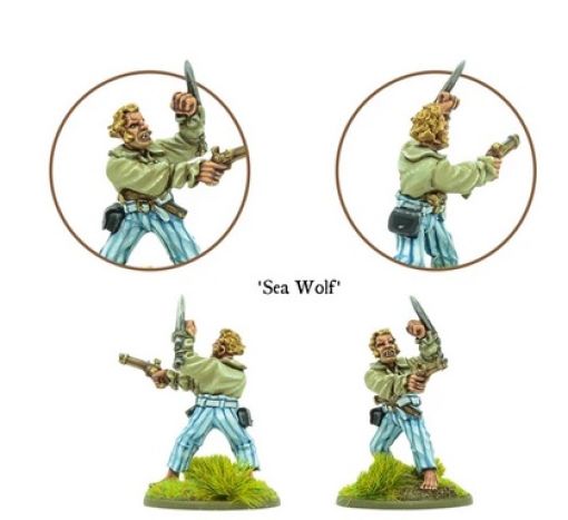 Warlord - Black Seas 793010001 - The Sea Wolf (Special Figure) - 28mm