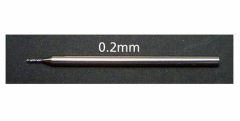Tamiya 74113 - Fine Pivot Bit 0.2mm shank 1mm