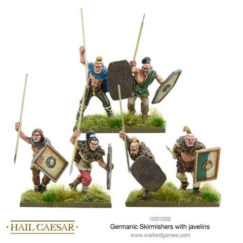Germanic Skirmlshers with javelins - 28mm - Hail Caesar - 103012002