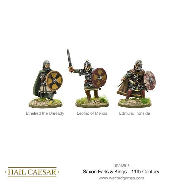 Saxon earls and kings 11th century - 28mm - Hail Caesar - 103013015