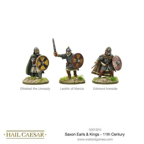 Saxon earls and kings 11th century - 28mm - Hail Caesar - 103013015