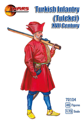 Turkish infantry (Tufekei) XVII century - Mars -  72104 -1:72 - @