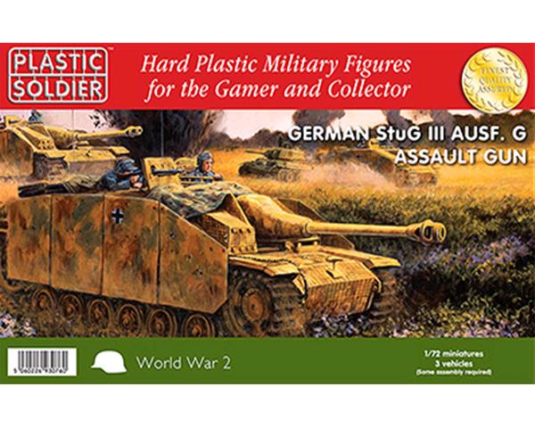 Plastic Soldier - WW2V20008 - German stug III ausf. G assault gun - 1:72