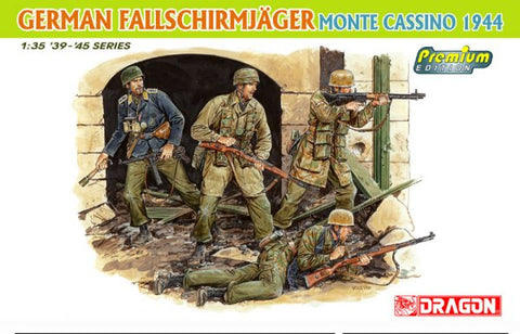 German Fallschirmjager monte cassino 1944 - 1:35 - Dragon - 6409
