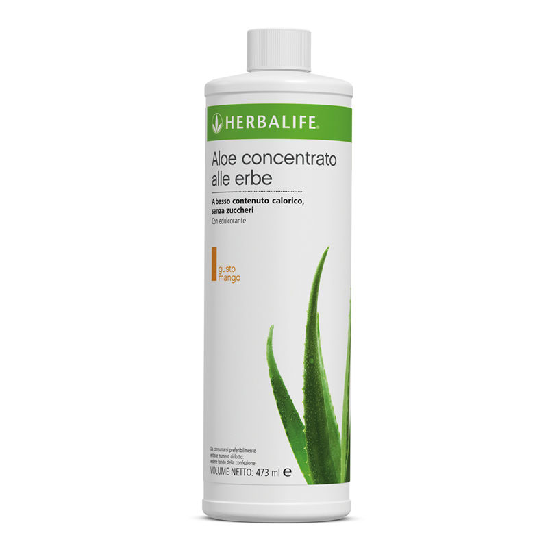 Herbalife - Aloe concentrato alle erbe Aloe Gusto Mango 473 ml