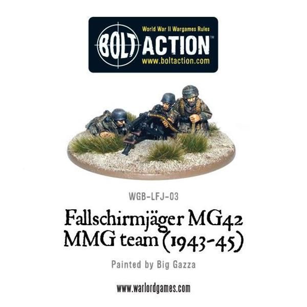 Warlord Games WGB-LFJ-03 - Fallschirmjäger MG42 MMG team