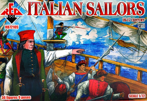 Red Box - 72105 - Italian Sailors 16-17 century - 1:72