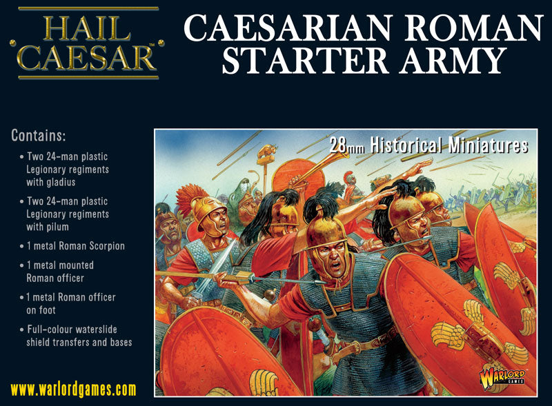 Caesarian Roman Starter Army - 28mm - Hail Caesar - 109911101