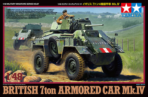 Tamiya - 32587 - Humber Mk.IV British 7ton Armoured Car - 1:48
