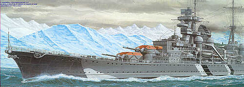 Tamiya TA31805 - Prinz Eugen Heavy Cruiser - 1:700