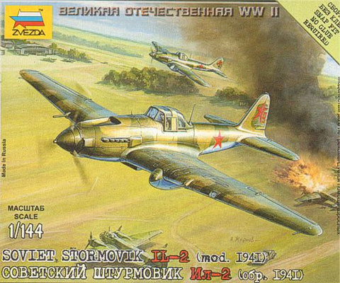 Zvezda - 6125 - Ilyushin IL-2 Stormovik 1941 - 1:144