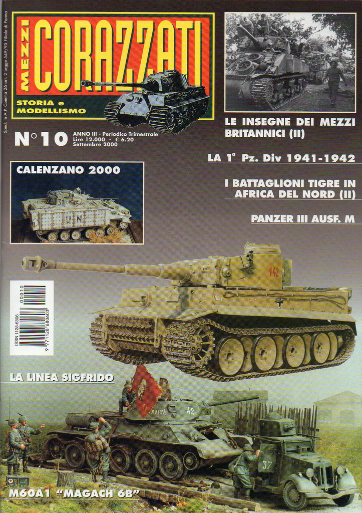 Libri - Mezzi corazzati storia e modellismo N°10
