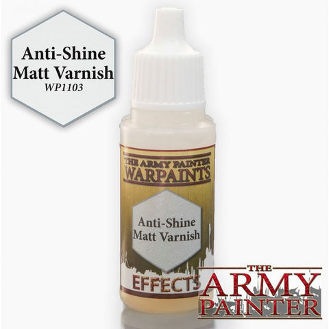 The Army Painter - WP1103 - Anti-Shine Matt Varnish - 18ml