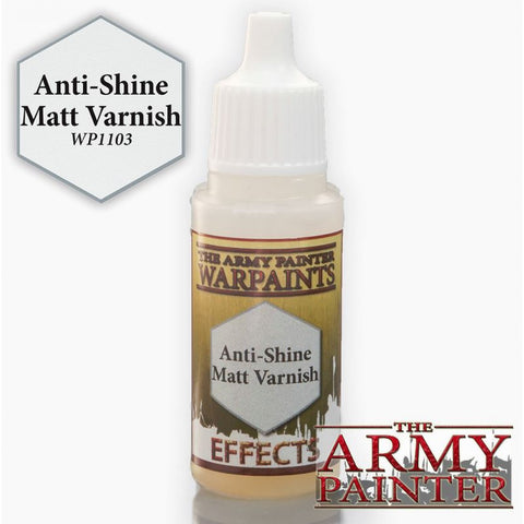 The Army Painter - WP1103 - Anti-Shine Matt Varnish - 18ml