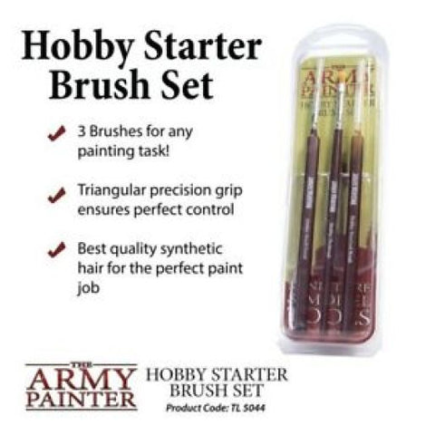 Hobby Starter Brush Set - The Army Painter - TL5044 - @