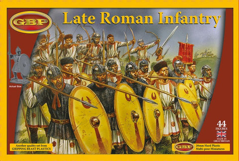 Late roman infantry - 28mm - Gripping Beast - GBP09 - @