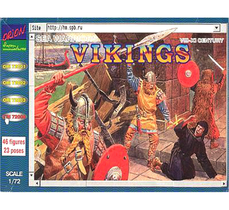 Vikings (VIII-XI Century) - 1:72 - Orion - 72004