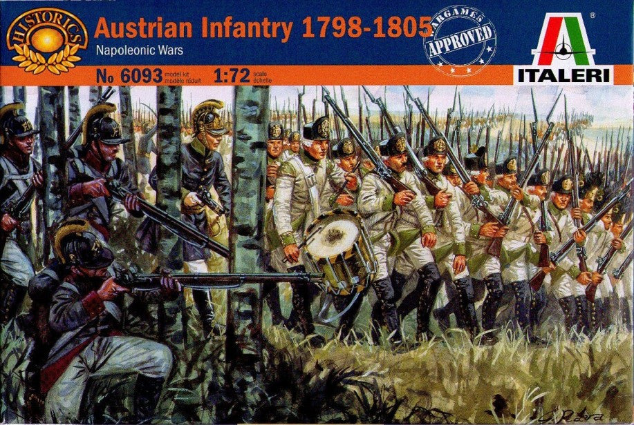 Italeri 6093 - Austrian infantry 1798-1805 (Napoleonic Wars) - 1:72
