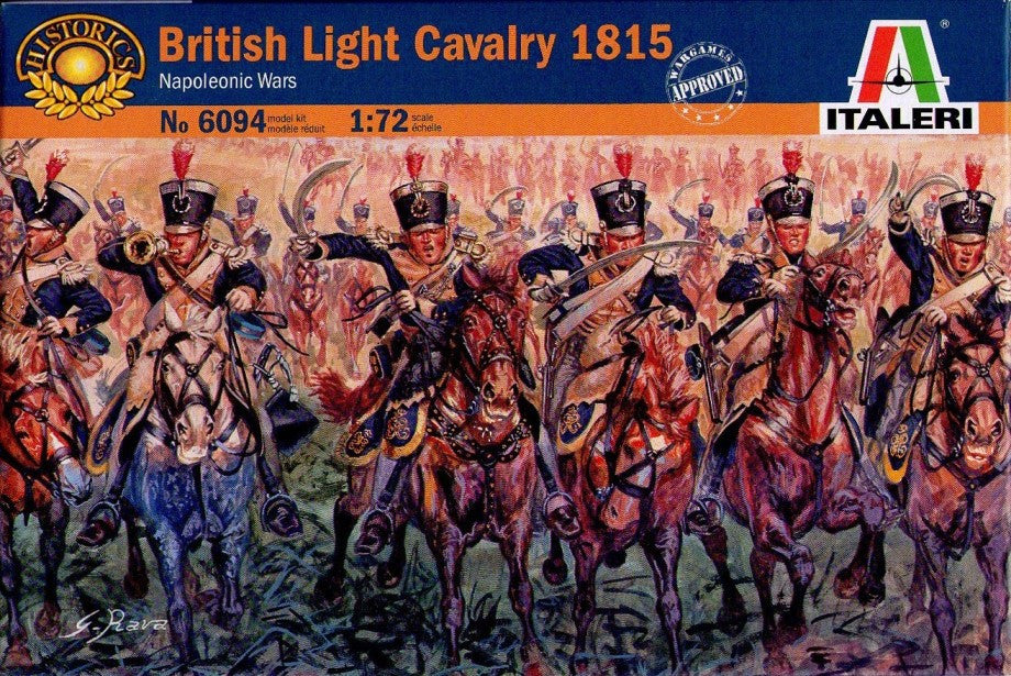 British light cavalry 1815 (Napoleonic Wars) - 1:72 - Italeri - 6094 - @