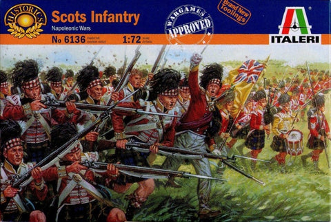 Scots infantry (Napoleonic Wars) - 1:72 - Italeri - 6136 - @