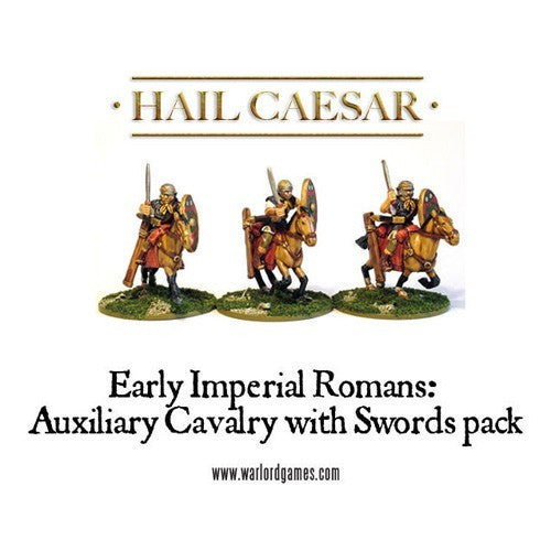 Hail Caesar - WG-IR-25 - Roman auxiliary cavalry with swords - 28mm