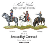 Prussian high command - 28mm - Black Powder - WGN-PR-23