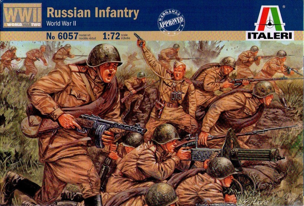 Russian infantry (World War II) - Italeri - 6057 - 1:72 @