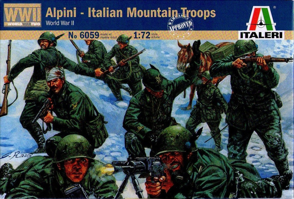 Alpini - Italian mountain troops (World War II) - Italeri - 6059 - 1:72