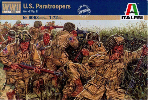 U.S. Paratroopers (World War II) - 1:72 - Italeri - 6063  - @