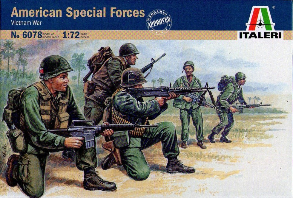 Italeri - 6078 - American special forces (Vietnam War) - 1:72