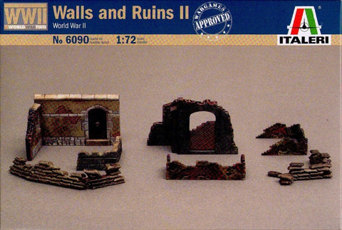 Italeri - 6090 - Walls and ruins II (World war II) - 1:72