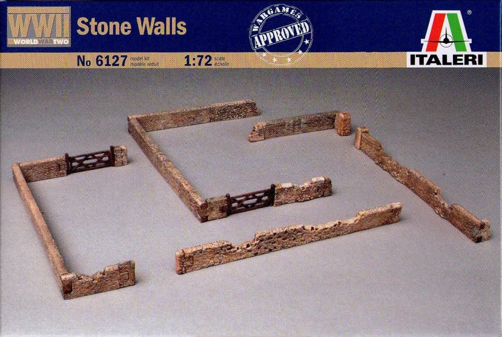 Stone walls - 1:72 - Italeri - 6127