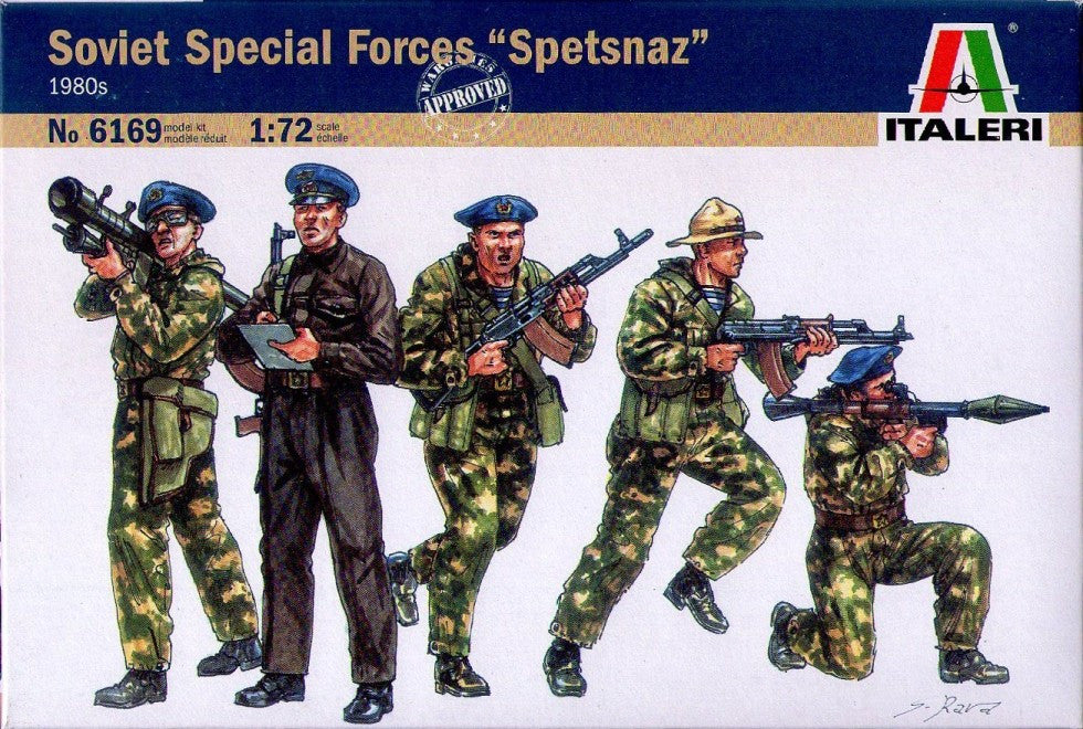 Italeri - 6169 - Soviet special forces "Spetsnaz" (1980s) - 1:72