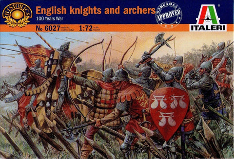 English knights and archers (100 Years war) - Italeri - 6027 -  1:72