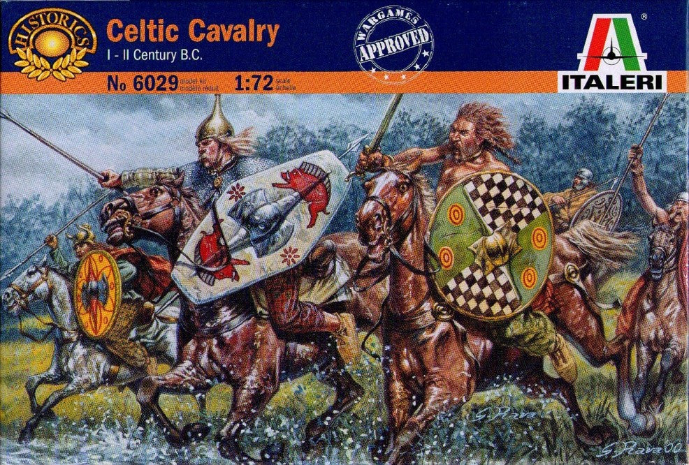 Italeri - 6029 -  Celtic Cavalry (I-II Century B.C.) - 1:72 (2° type)