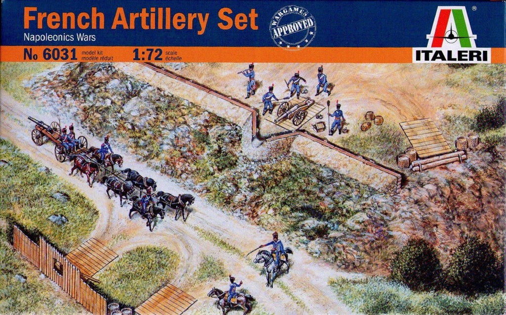 French artillery set (Napoleonic Wars) - 1:72 - Italeri - 6031