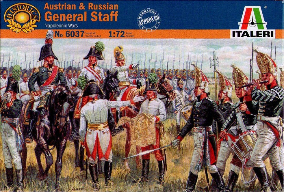 Italeri - 6037 - Austrian & Russian General staff (Napoleonic Wars) - 1:72
