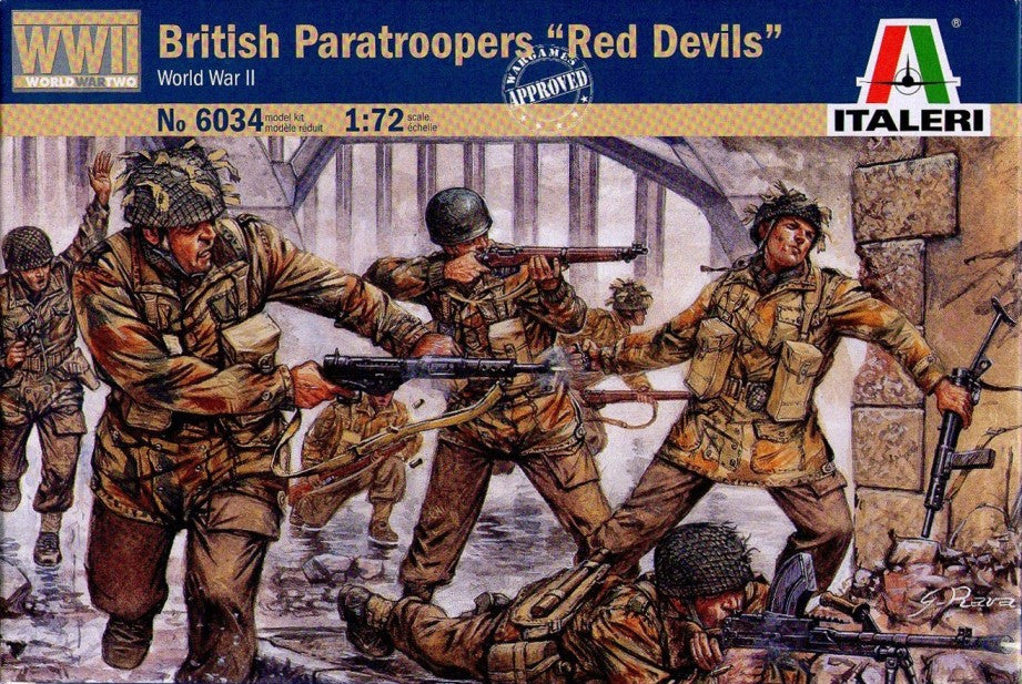 British paratroopers "Red Devil" (World War II) - Italeri - 6034 - 1:72 @