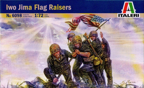 Iwo jima flag raisers - 1:72 - Italeri - 6098