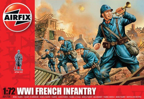 Airfix - 01728 - WWI French Infantry - 1:72