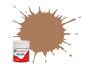 Humbrol - Paints & Painting - 118 US-Tan-Matt - 14ml Acrylic Paint - AB0118