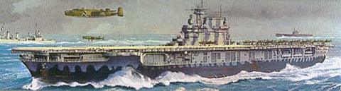 USS Hornet Aircraft Carrier - 1:700 - Tamiya - 77510