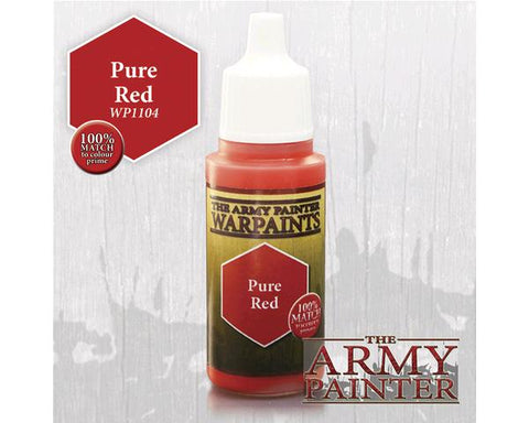 The Army Painter - WP1104 - Pure Red - 18ml