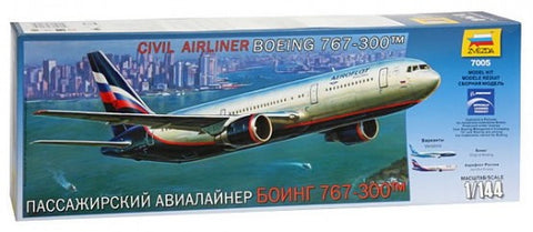 Zvezda - 7005 - Boeing 767-300 "Aeroflot" - 1: 144