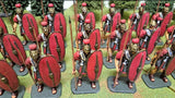 ROMANS INFANTRY CAVALRY PUNIC WARS - 1:32 . HAT ITALERI PAINTED (SET22)