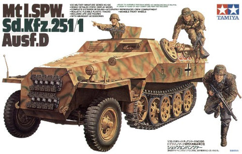 Tamiya 35195 - Sd.Kfz.251/1 Ausf.D Hanomag - 1:35 - @