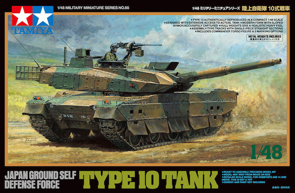 Tamiya TA32588 - JGSDF Type 10 MBT - 1:48