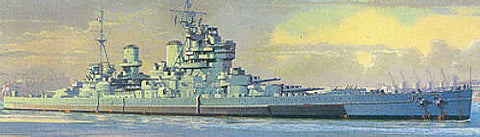 Tamiya 77525 - HMS King George V - 1:700