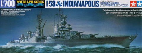 Tamiya TA25119 - IJN I-58 and USS Indianapolis - 1:700