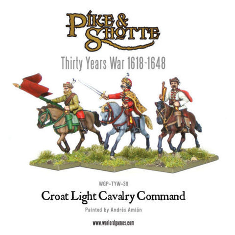 Croat cavalry command - 28mm - Pike & Shotte - WGP-TYW-38